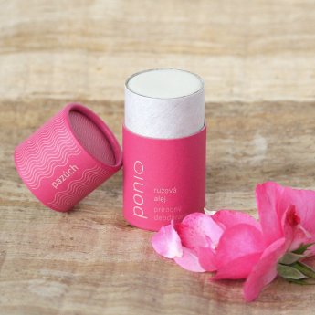 Tuhý přírodní deodorant Růžová alej