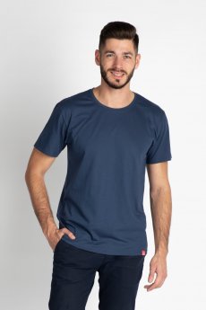 Pánské bavlněné tričko CITY ZEN modré